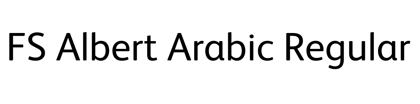 FS Albert Arabic Regular